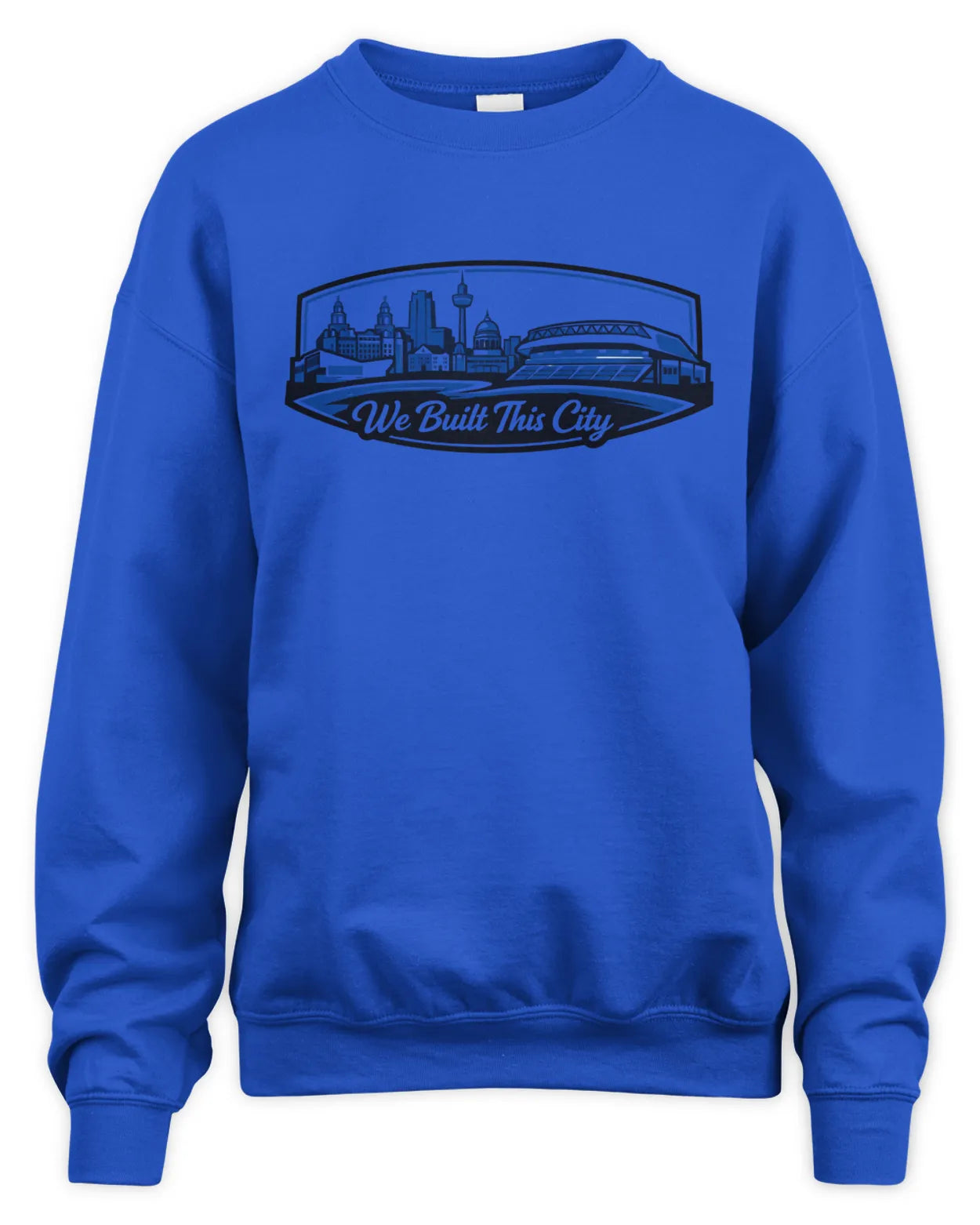 We Built This City - Liverpool Skyline Sweatshirt