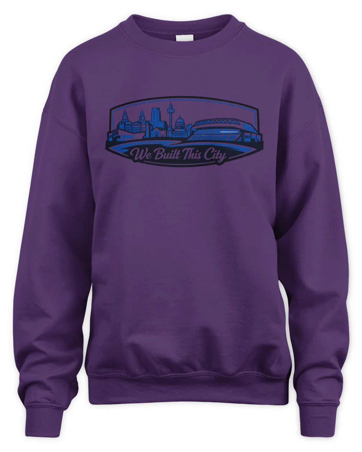 We Built This City - Liverpool Skyline Sweatshirt