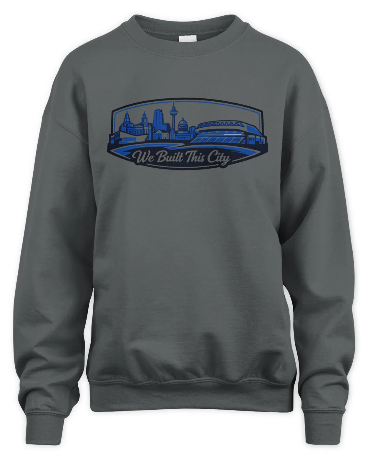We Built This City - Liverpool Skyline Sweatshirt