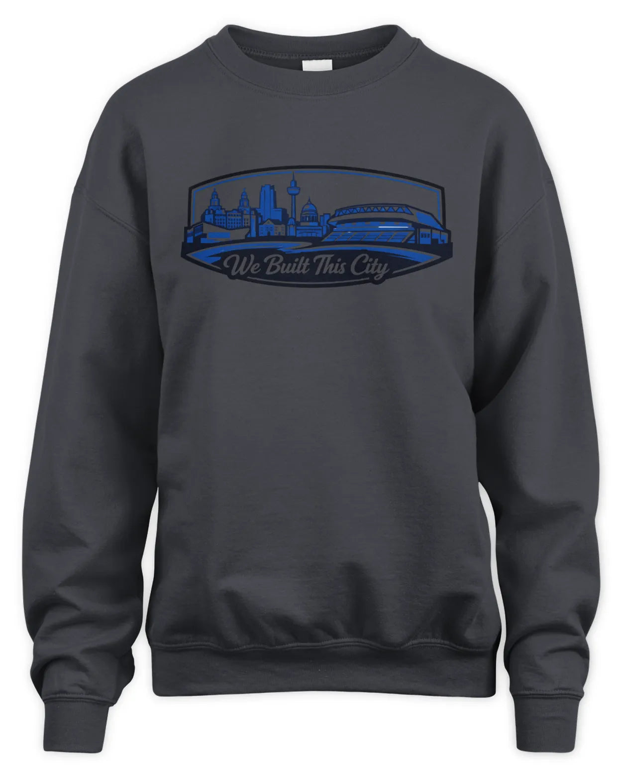 We Built This City - Liverpool Skyline Sweatshirt