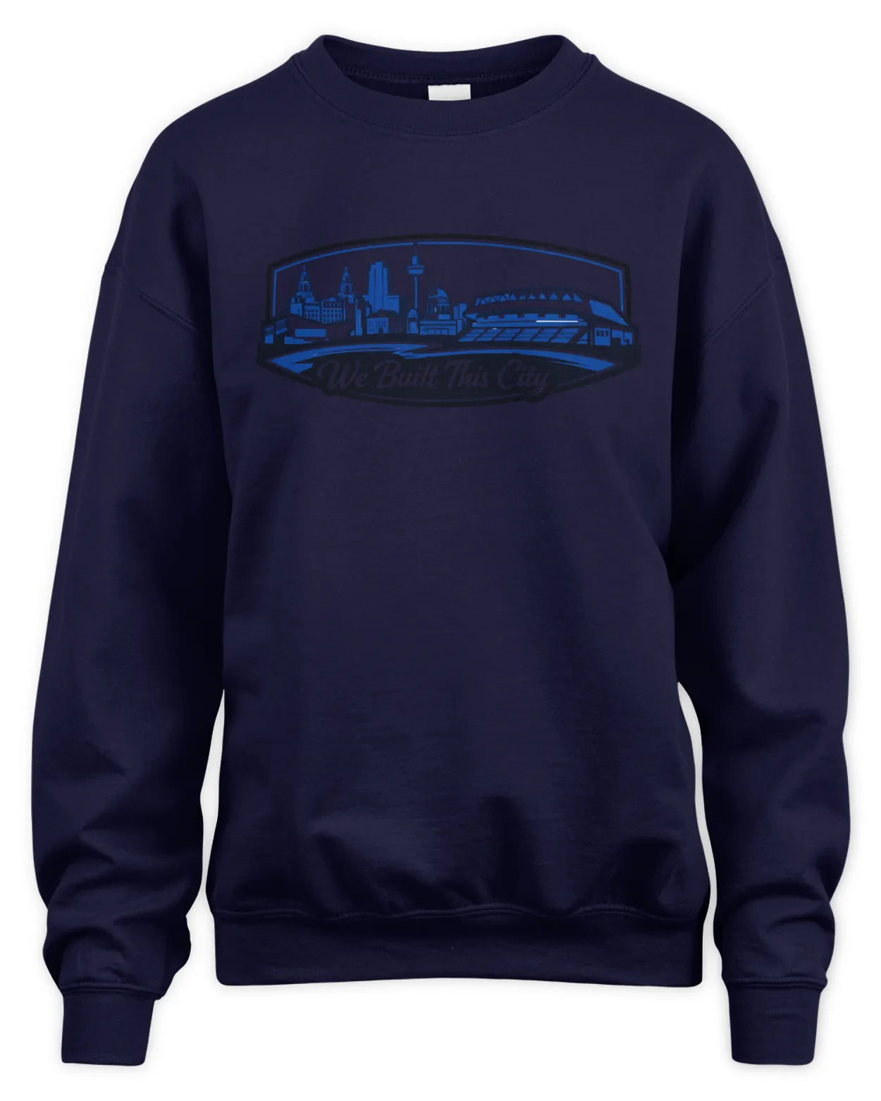 We Built This City - Liverpool Skyline Sweatshirt