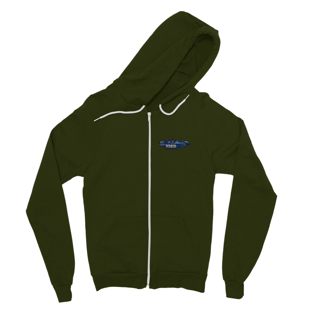 undefined copy Classic Adult Zip Hoodie