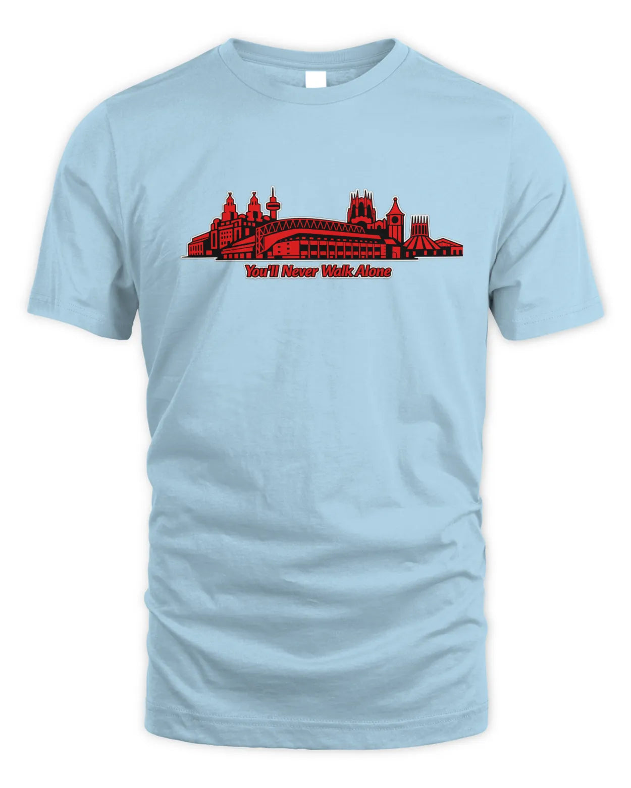 You'll Never Walk Alone - Liverpool Skyline TShirt