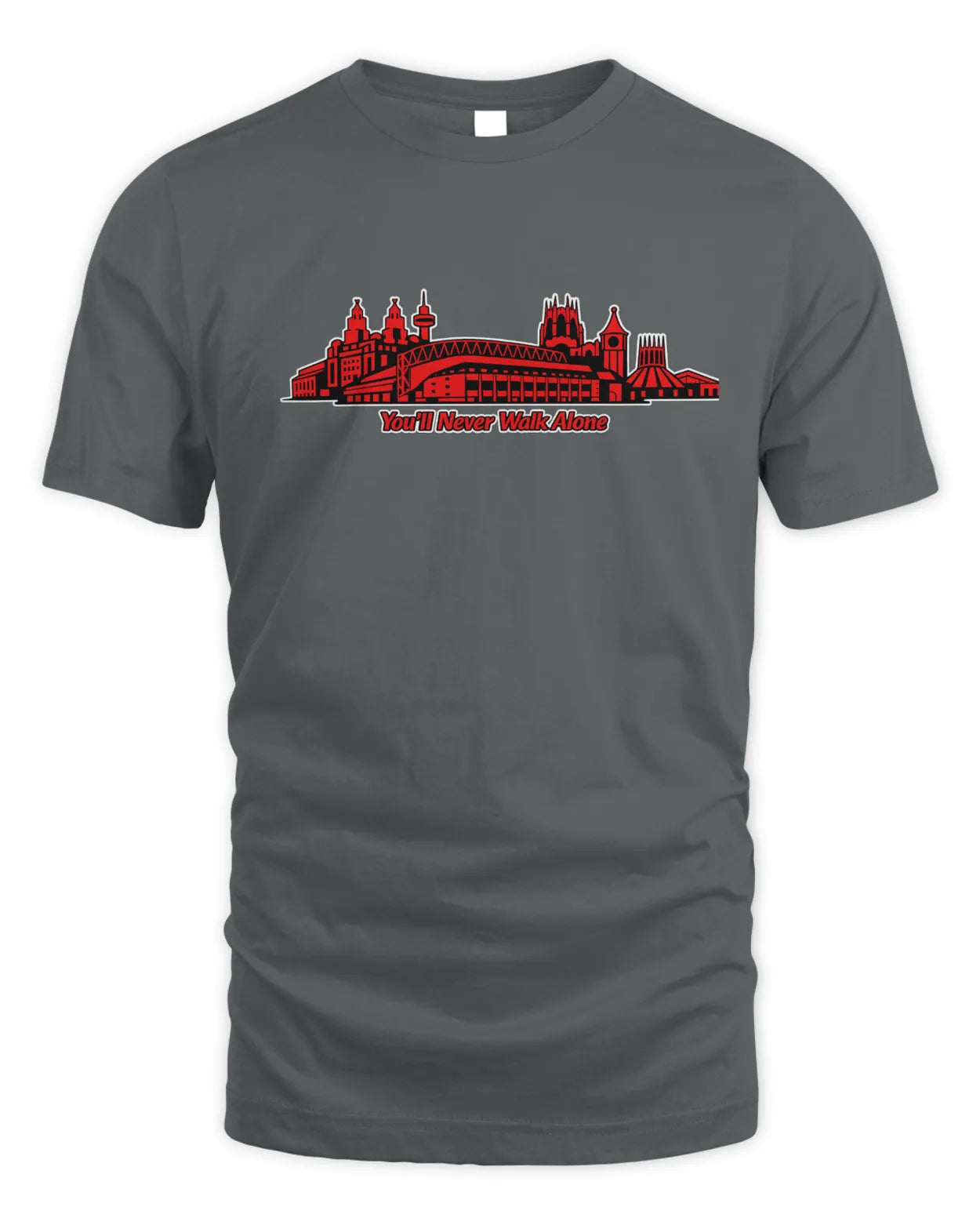 You'll Never Walk Alone - Liverpool Skyline TShirt