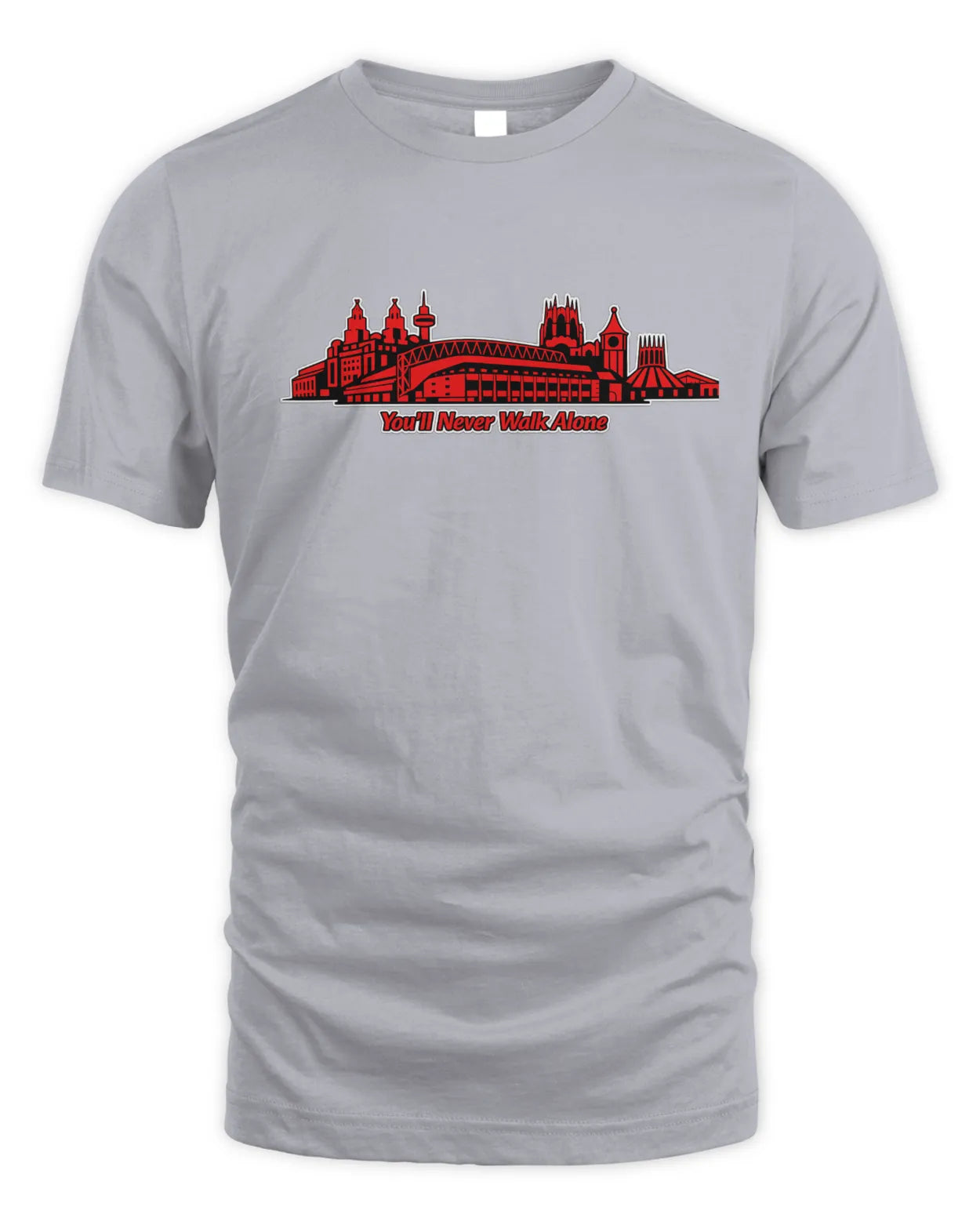 You'll Never Walk Alone - Liverpool Skyline TShirt