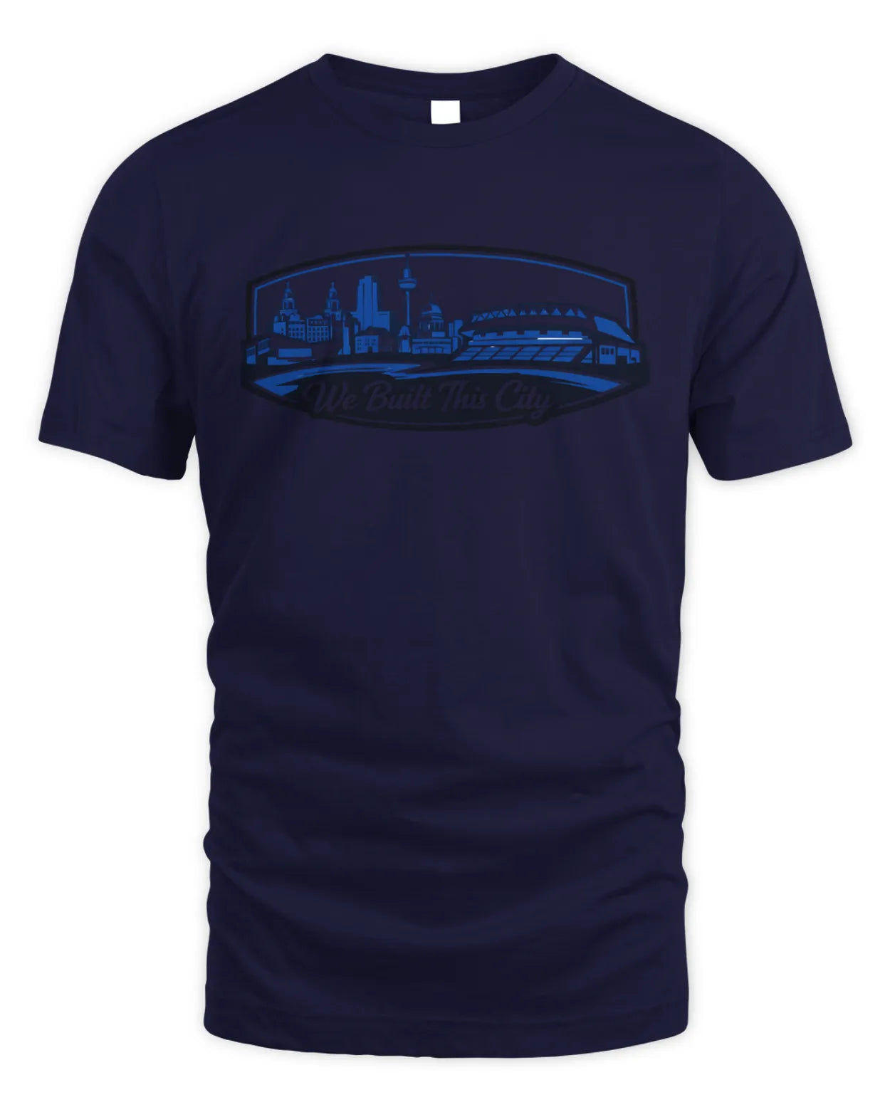 We Built This City - Liverpool Skyline TShirt