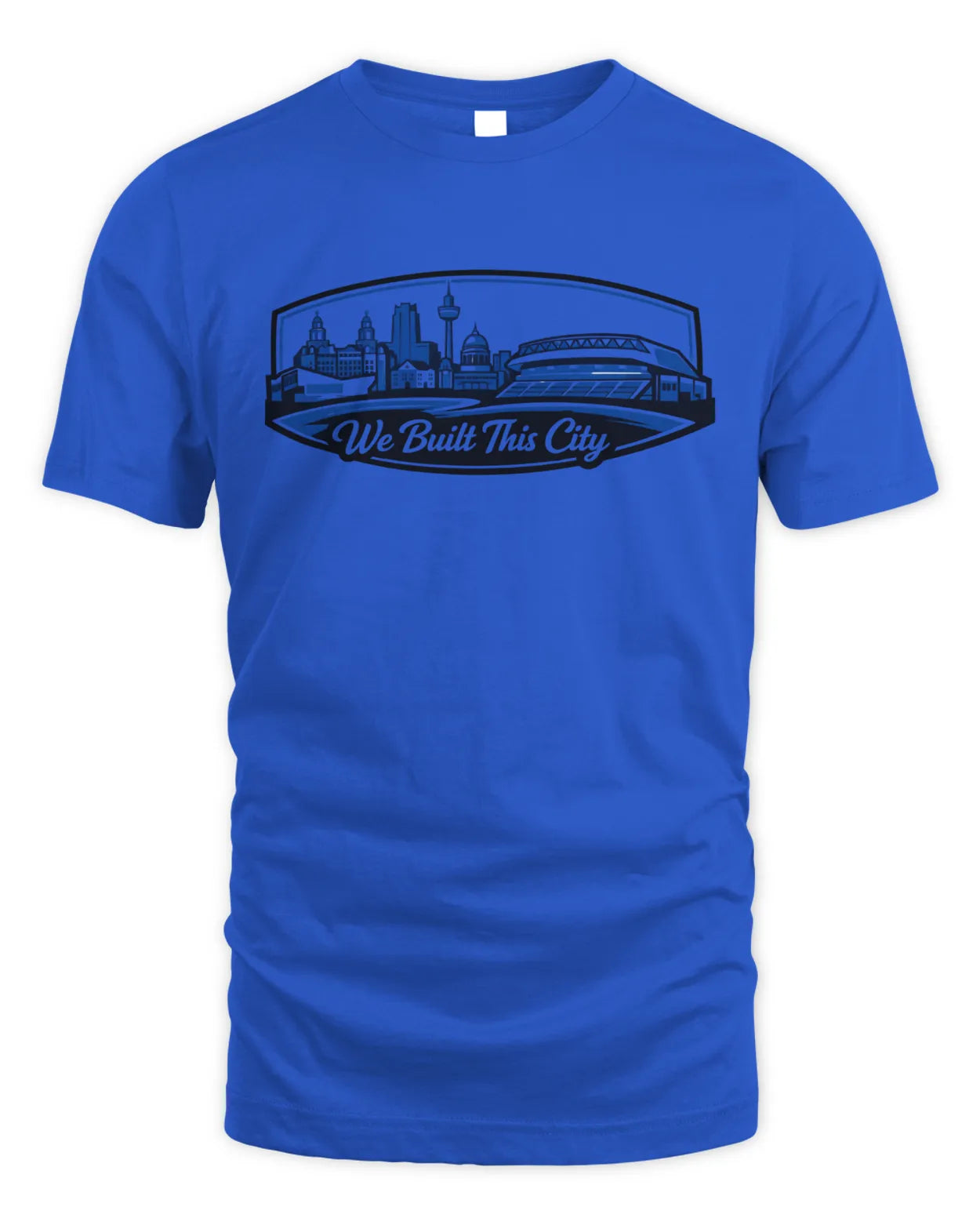 We Built This City - Liverpool Skyline TShirt