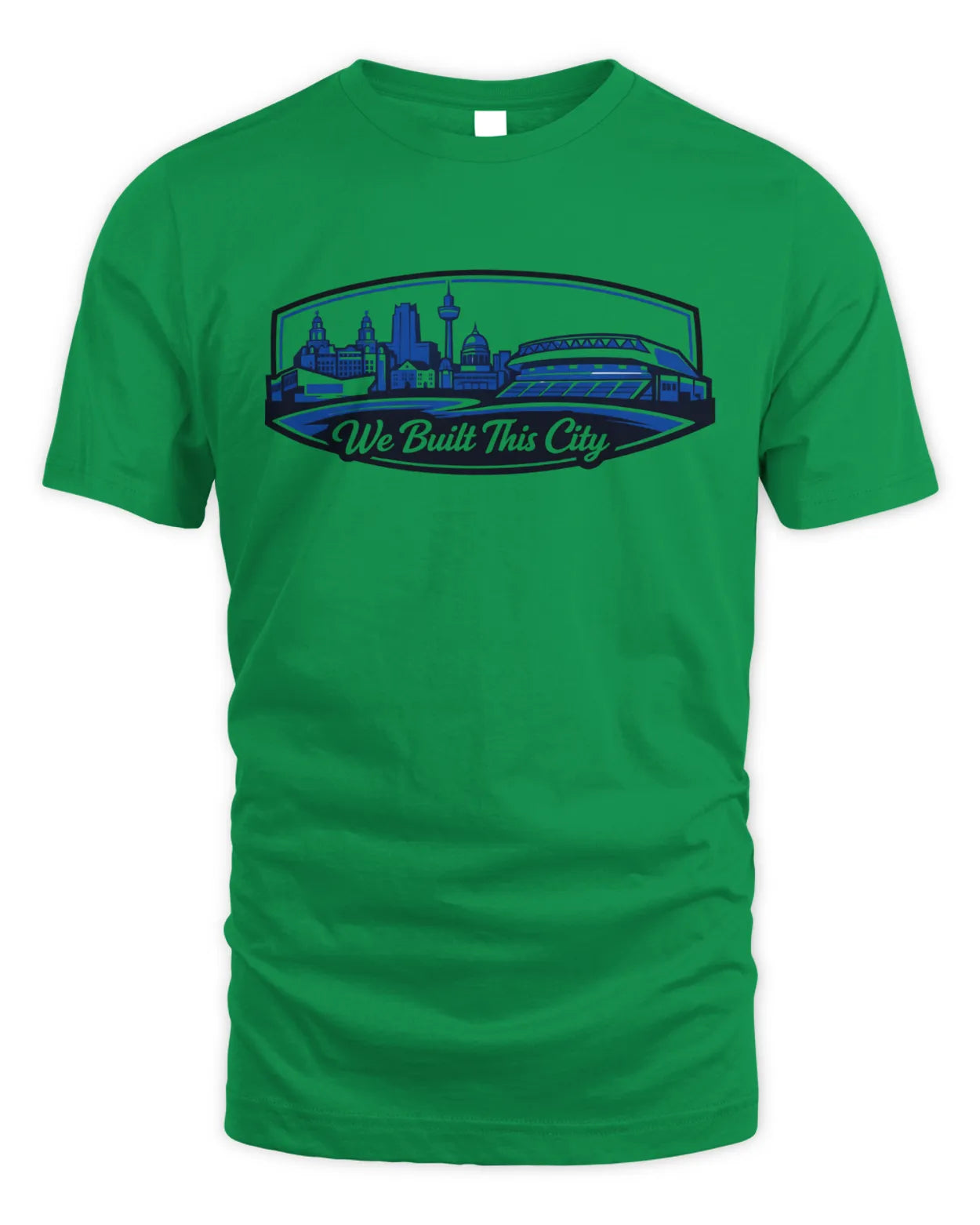 We Built This City - Liverpool Skyline TShirt