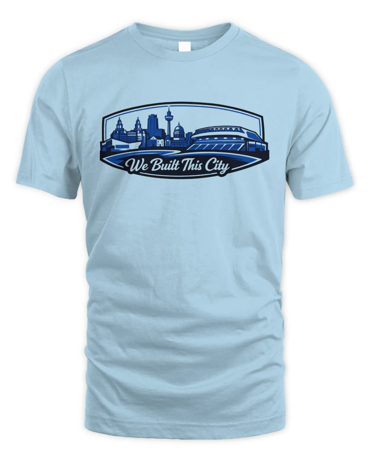 We Built This City - Liverpool Skyline TShirt