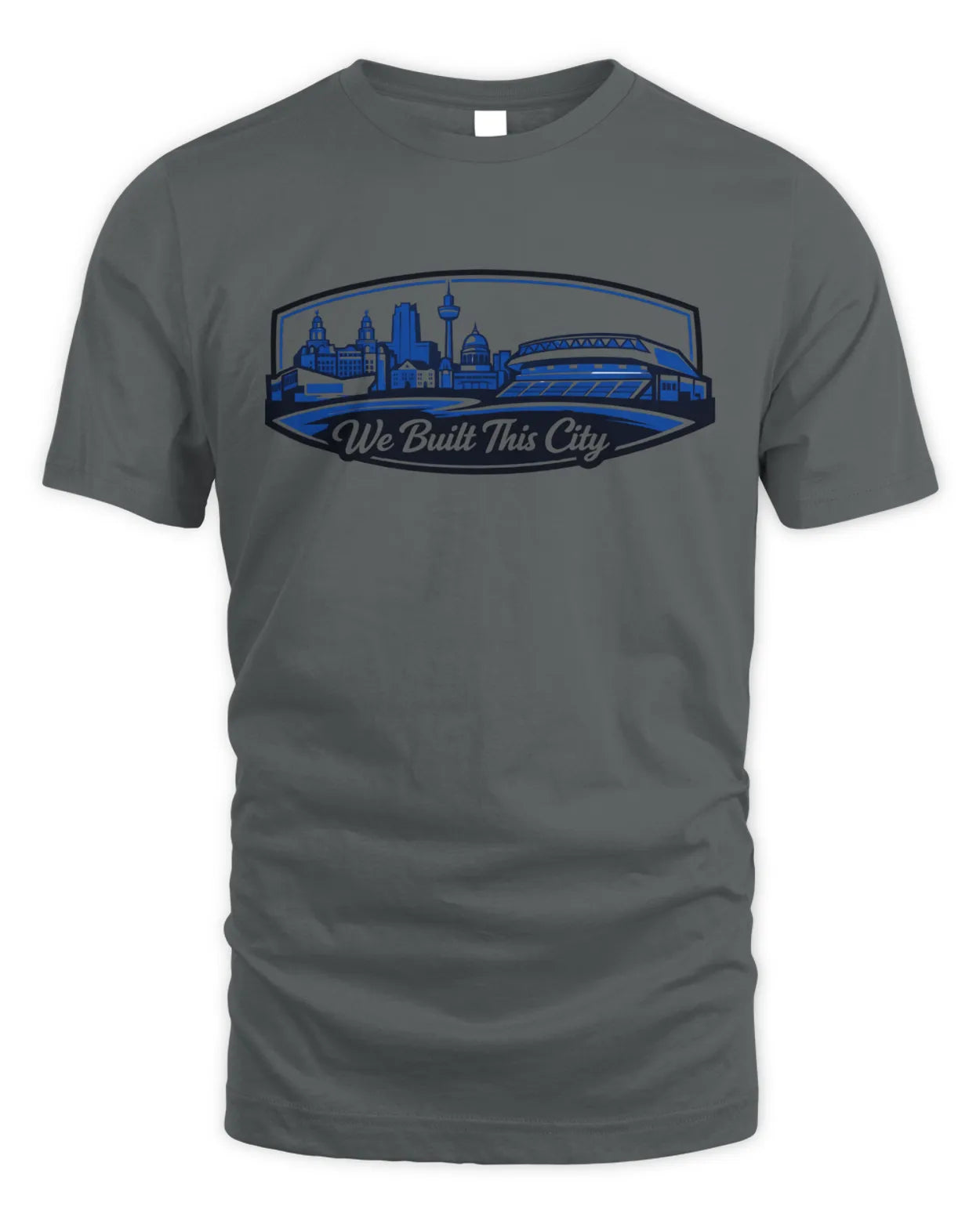 We Built This City - Liverpool Skyline TShirt