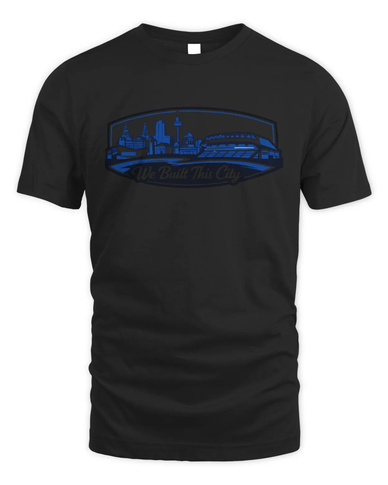 We Built This City - Liverpool Skyline TShirt