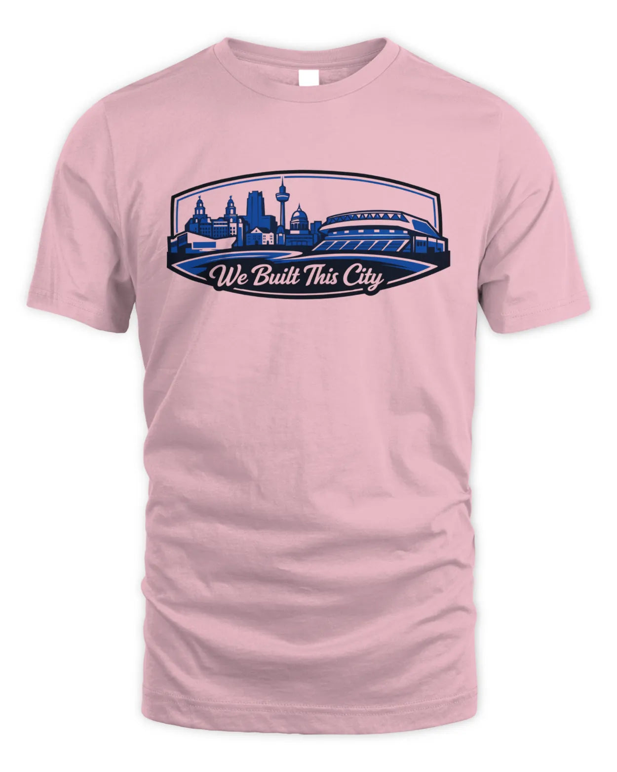 We Built This City - Liverpool Skyline TShirt