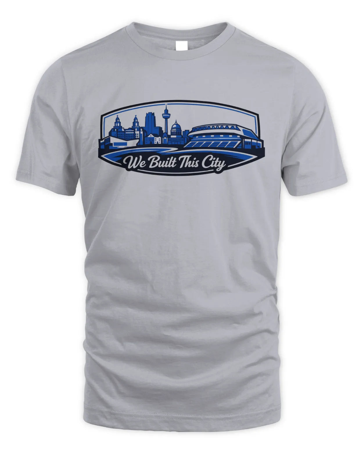We Built This City - Liverpool Skyline TShirt